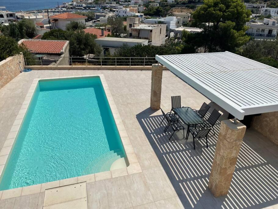 Souvala /Aegina. Excellent Location Luxury Villa. Vathí Exteriör bild