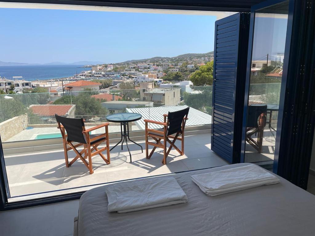 Souvala /Aegina. Excellent Location Luxury Villa. Vathí Exteriör bild